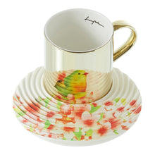 將圖片載入圖庫檢視器 LUYCHO On Flowers系列 鏡面倒影杯組_黃林鶯 (250ml)