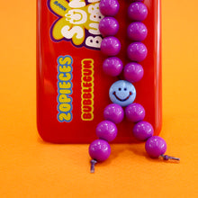 將圖片載入圖庫檢視器 SECOND UNIQUE NAME 串珠指套手機殼_葡萄紫