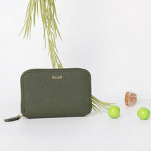 將圖片載入圖庫檢視器 D.LAB Viva 牛皮綠色皮夾
