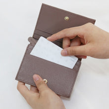 將圖片載入圖庫檢視器 D.LAB Minette 紫色牛皮小皮夾