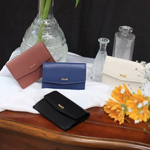 將圖片載入圖庫檢視器 D.LAB Merlin 黑色牛皮卡夾