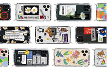 將圖片載入圖庫檢視器 SHARON6 可拆式背帶防撞手機殼_花路