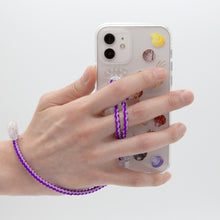 將圖片載入圖庫檢視器 SECOND UNIQUE NAME 夏日紫彈力指套手機殼
