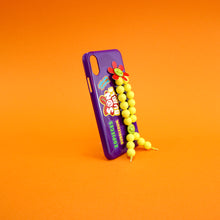 將圖片載入圖庫檢視器 SECOND UNIQUE NAME 串珠指套手機殼_活力黃