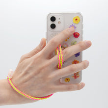 將圖片載入圖庫檢視器 SECOND UNIQUE NAME 夏日黃彈力指套手機殼