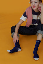 將圖片載入圖庫檢視器 I HATE MONDAY Bluelight金蔥襪