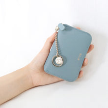 將圖片載入圖庫檢視器 D.LAB Viva 牛皮藍色皮夾