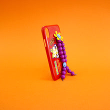 將圖片載入圖庫檢視器 SECOND UNIQUE NAME 串珠指套手機殼_葡萄紫