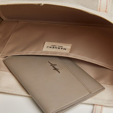 將圖片載入圖庫檢視器 MARHEN.J Lavie 米白色帆布托特包