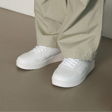 將圖片載入圖庫檢視器 POSE GANCH Match 全白厚底球鞋