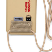 將圖片載入圖庫檢視器 SECOND UNIQUE NAME 卡其色吊環背帶手機殼