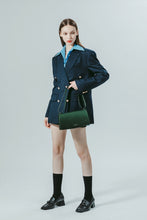 將圖片載入圖庫檢視器 MARHEN.J Calla Bag 綠色蘋果皮革三用包