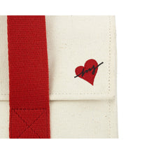 將圖片載入圖庫檢視器 MARHEN.J Roy Mini 心型刺繡帆布包