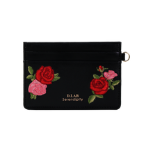 將圖片載入圖庫檢視器 D.LAB 生日花刺繡六月卡夾