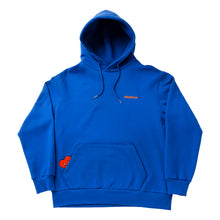 將圖片載入圖庫檢視器 GRIMPER 害羞愛心Hoodie 藍色帽T