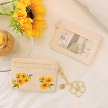 將圖片載入圖庫檢視器 D.LAB 生日花刺繡七月卡夾