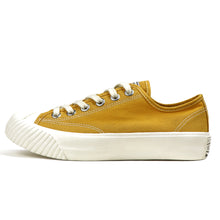 將圖片載入圖庫檢視器 BAKE-SOLE Yeast 芥末黃x白底帆布鞋