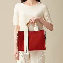 將圖片載入圖庫檢視器 MARHEN.J Rico Comfort 紅色帆布包