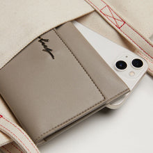 將圖片載入圖庫檢視器 MARHEN.J Lavie 米白色帆布托特包