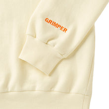 將圖片載入圖庫檢視器 GRIMPER 害羞愛心奶油白大學T