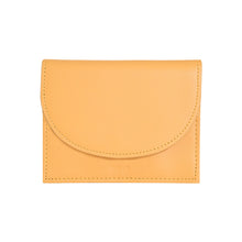 將圖片載入圖庫檢視器 D.LAB Nini 微笑真皮黃色卡夾零錢包