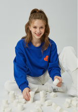 將圖片載入圖庫檢視器 GRIMPER 害羞愛心藍色大學T