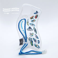 將圖片載入圖庫檢視器 SECOND UNIQUE NAME 夏日藍彈力指套手機殼