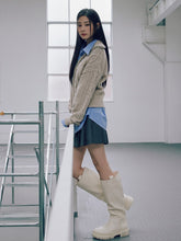 將圖片載入圖庫檢視器 CITYBREEZE 灰色百褶設計短裙(NewJeans Haerin、IZ*ONE金珉周同款)