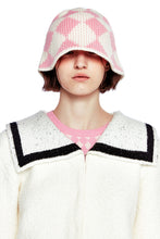 將圖片載入圖庫檢視器 O!Oi COLLECTION 2021 水桶帽_粉色格紋 (BLACKPINK Rosé同款)