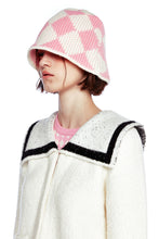 將圖片載入圖庫檢視器 O!Oi COLLECTION 2021 水桶帽_粉色格紋 (BLACKPINK Rosé同款)
