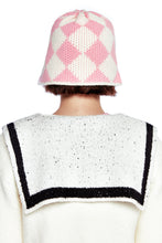將圖片載入圖庫檢視器 O!Oi COLLECTION 2021 水桶帽_粉色格紋 (BLACKPINK Rosé同款)
