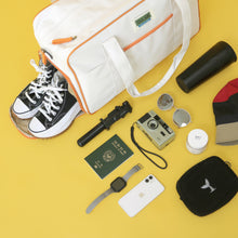 將圖片載入圖庫檢視器 D.LAB Boston 白色多功能行李袋