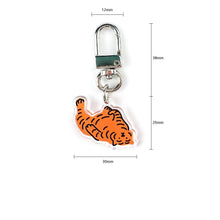 將圖片載入圖庫檢視器 MUZIK TIGER 懶洋洋胖虎鑰匙圈