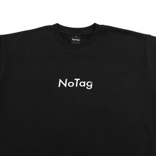 將圖片載入圖庫檢視器 NOTAG Logo 純棉短袖T恤_黑色