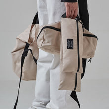 將圖片載入圖庫檢視器 OVER LAB Another Mountain 淡棕色環保收納包_L