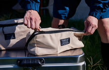 將圖片載入圖庫檢視器 OVER LAB Another Mountain 淡棕色環保多功能收納包_L
