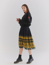 將圖片載入圖庫檢視器 CCOMAQUE BY DOLSILNAI 黑色斯蘭丹長裙