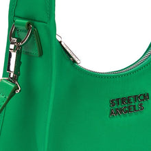 將圖片載入圖庫檢視器 STRETCH ANGELS Ready To 綠色迷你兩用新月包