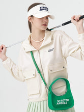 將圖片載入圖庫檢視器 STRETCH ANGELS Ready To 綠色迷你兩用新月包