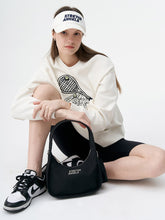 將圖片載入圖庫檢視器 STRETCH ANGELS Ready To 黑色兩用新月包