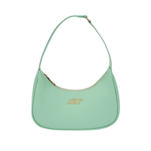 將圖片載入圖庫檢視器 STRETCH ANGELS 亮綠色馬卡龍新月包