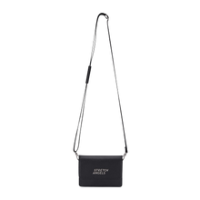 將圖片載入圖庫檢視器 STRETCH ANGELS Flap 黑色迷你兩用側背包