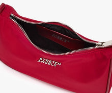 將圖片載入圖庫檢視器 STRETCH ANGELS 紅色尼龍兩用新月包