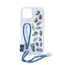 將圖片載入圖庫檢視器 SECOND UNIQUE NAME 夏日藍彈力指套手機殼