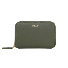 將圖片載入圖庫檢視器 D.LAB Viva 牛皮綠色皮夾