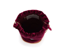 將圖片載入圖庫檢視器 MARHEN.J Jory天鵝絨水桶包_酒紅色