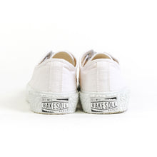 將圖片載入圖庫檢視器 BAKE-SOLE Sable 全白帆布鞋