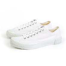 將圖片載入圖庫檢視器 BAKE-SOLE Sable 全白帆布鞋