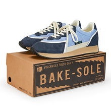 將圖片載入圖庫檢視器 BAKE-SOLE Sprinter 藍色復古休閒鞋