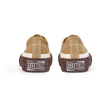 將圖片載入圖庫檢視器 BAKE-SOLE Crust 卡其x紅棕底帆布鞋